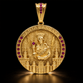 10K Gold Santa Barbara Pendant
